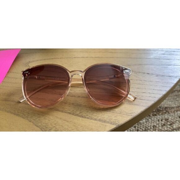 ?SOJOS Womens Brown Trendy Classic Round Retro Vintage Large Frame Sunglasses